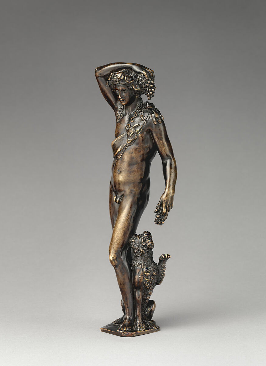Bacchus and a Panther, Bronze, Italian, probably Florence