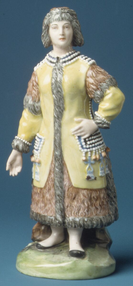 Yakut Woman, Imperial Porcelain Manufactory, St. Petersburg (Russian, 1744–present), Hard-paste porcelain, Russian, St. Petersburg 