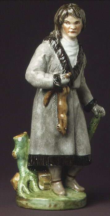 Man from Kamchatka, Imperial Porcelain Manufactory, St. Petersburg (Russian, 1744–present), Hard-paste porcelain, Russian, St. Petersburg 