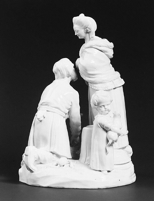 Fisherman, Imperial Porcelain Manufactory, St. Petersburg (Russian, 1744–present), Hard-paste porcelain, Russian, St. Petersburg