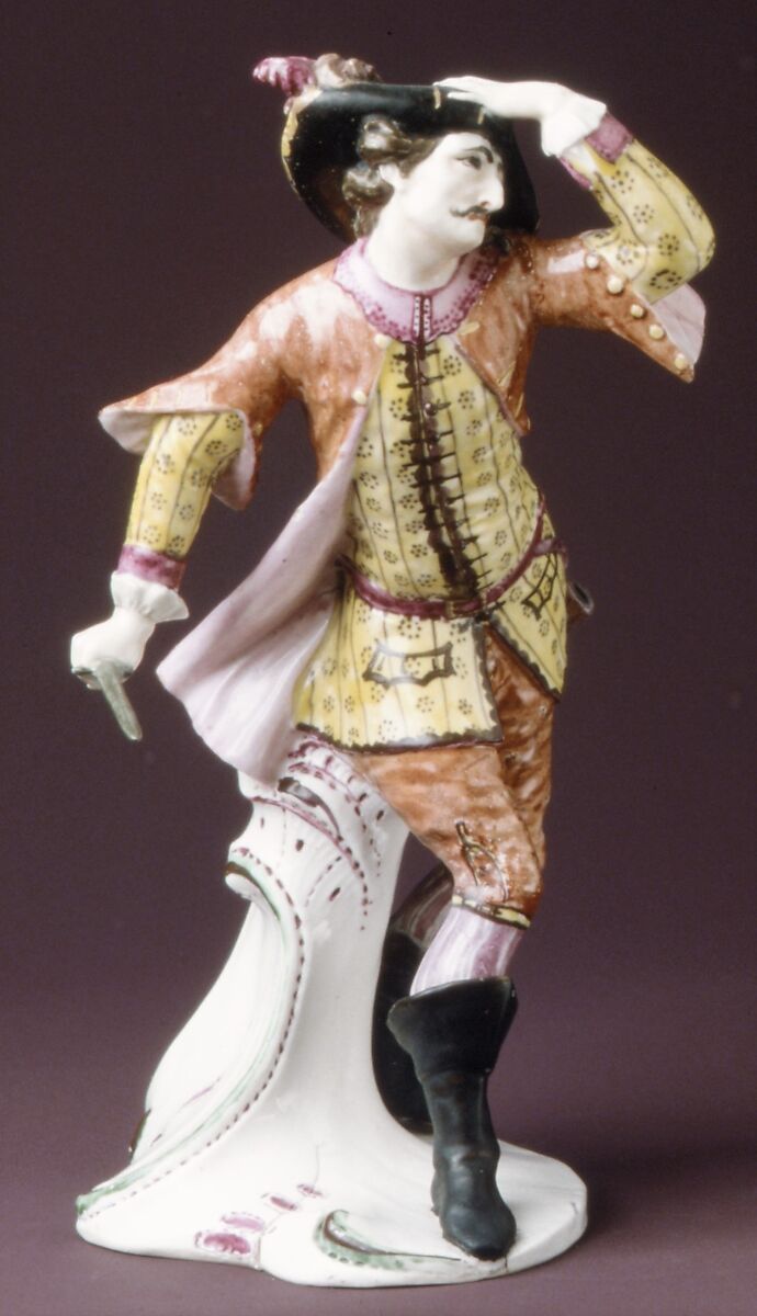 Captain Spavento, Nymphenburg Porcelain Manufactory (German, 1747–present), Hard-paste porcelain, German, Nymphenburg 