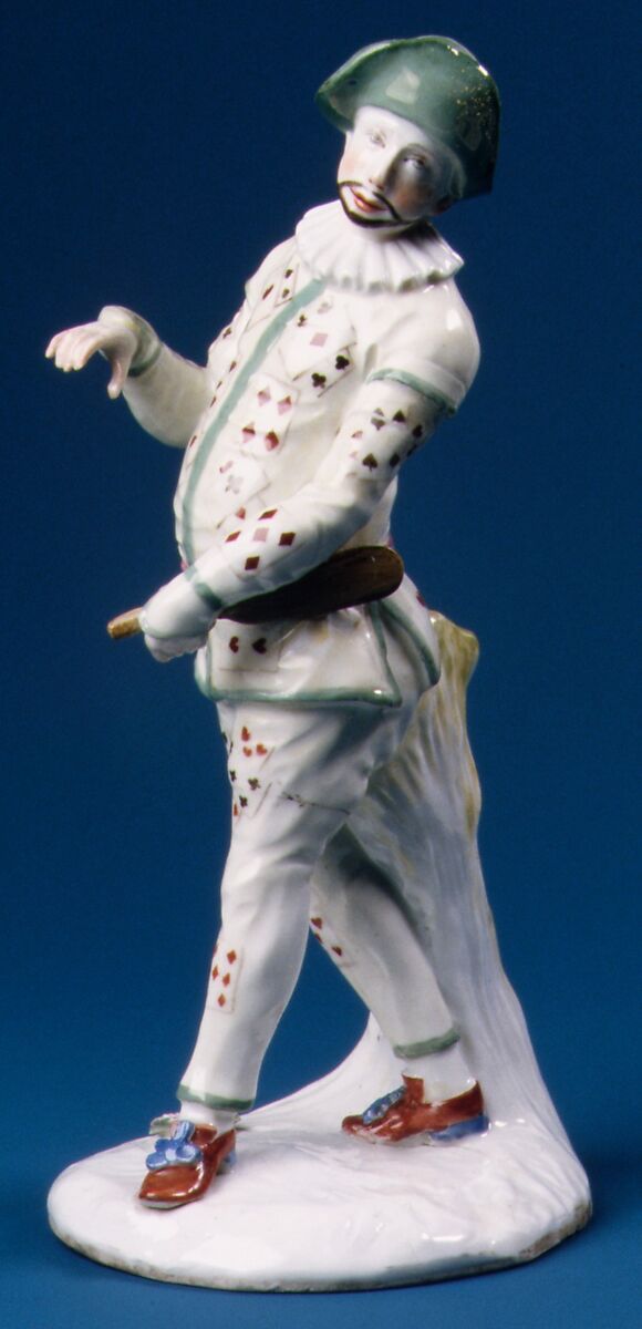 Harlequin, Fürstenberg Porcelain Manufactory (German, founded 1747), Hard-paste porcelain, German, Fürstenberg 