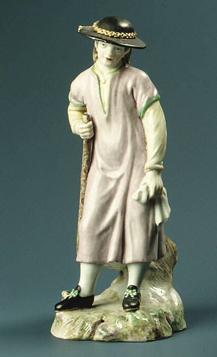 Norwegian Peasant (Bridegroom from Fanøe), Royal Porcelain Manufactory (Danish, 1775–present), Hard-paste porcelain, Danish, Copenhagen 