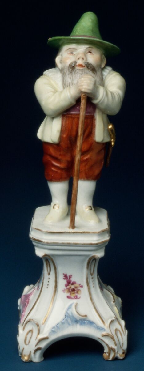 Dwarf, Höchst Manufactory (German, 1746–1796), Hard-paste porcelain, German, Höchst 