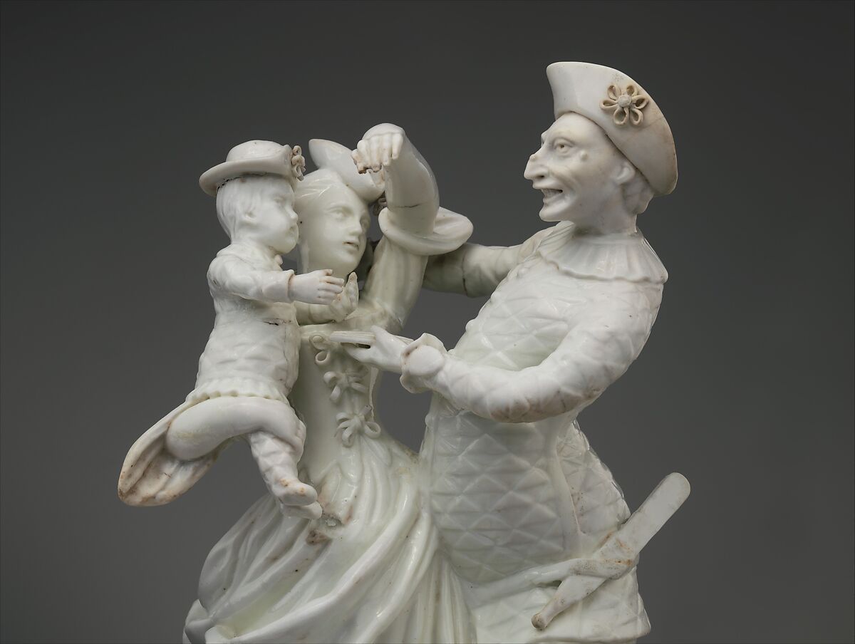Harlequin family, Villeroy (French, 1734/37–1748), Tin-glazed soft-paste porcelain, French, Villeroy