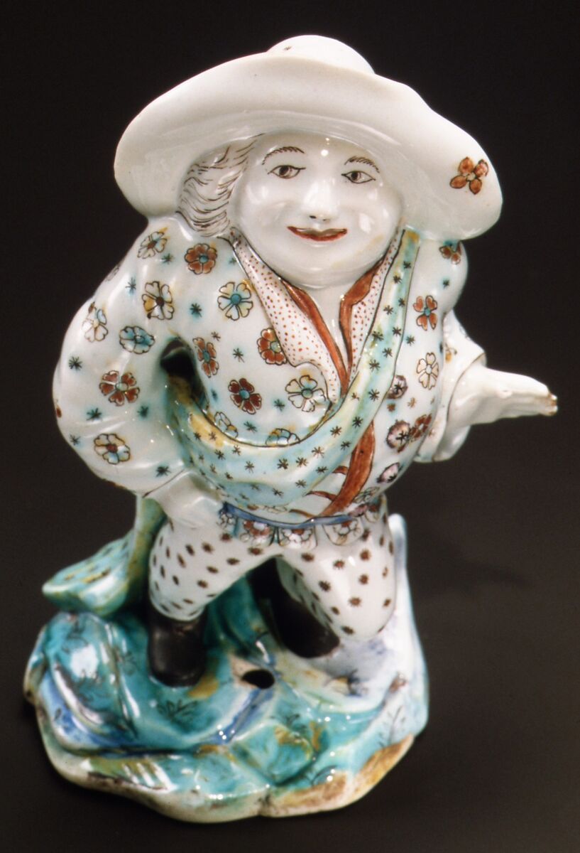 Dwarf, Villeroy (French, 1734/37–1748), Tin-glazed soft-paste porcelain, French, Villeroy 
