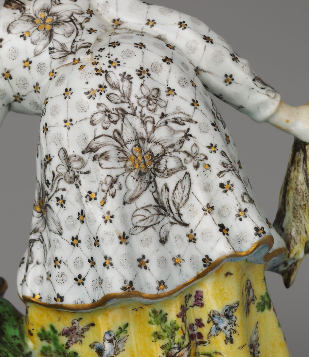 Rabbit Catchers, Capodimonte Porcelain Manufactory (Italian, 1740/43–1759), Soft-paste porcelain, Italian, Naples (Capodimonte)