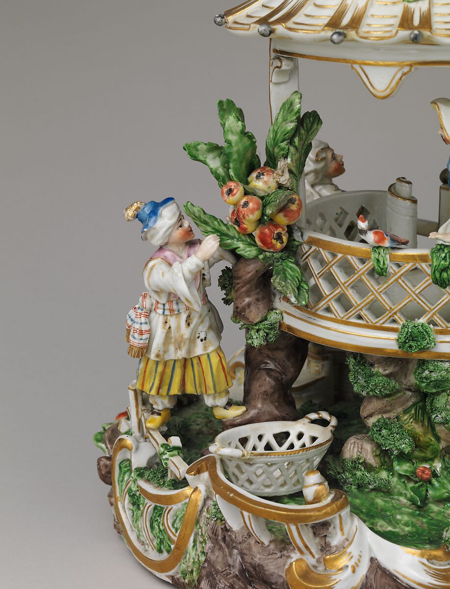 Chinese Pavilion, Frankenthal Porcelain Manufactory (German), Hard-paste porcelain, German, Frankenthal