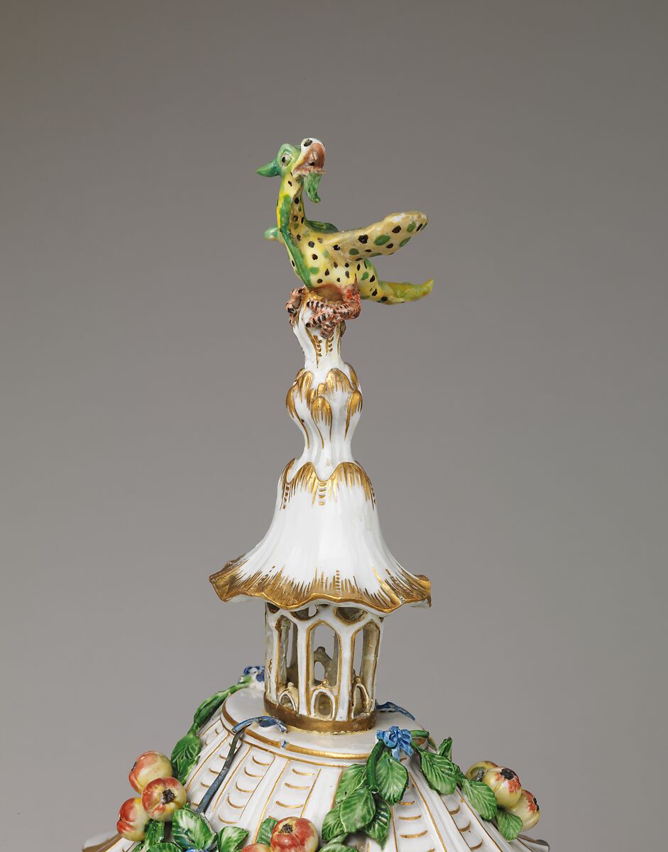 Chinese Pavilion, Frankenthal Porcelain Manufactory (German), Hard-paste porcelain, German, Frankenthal