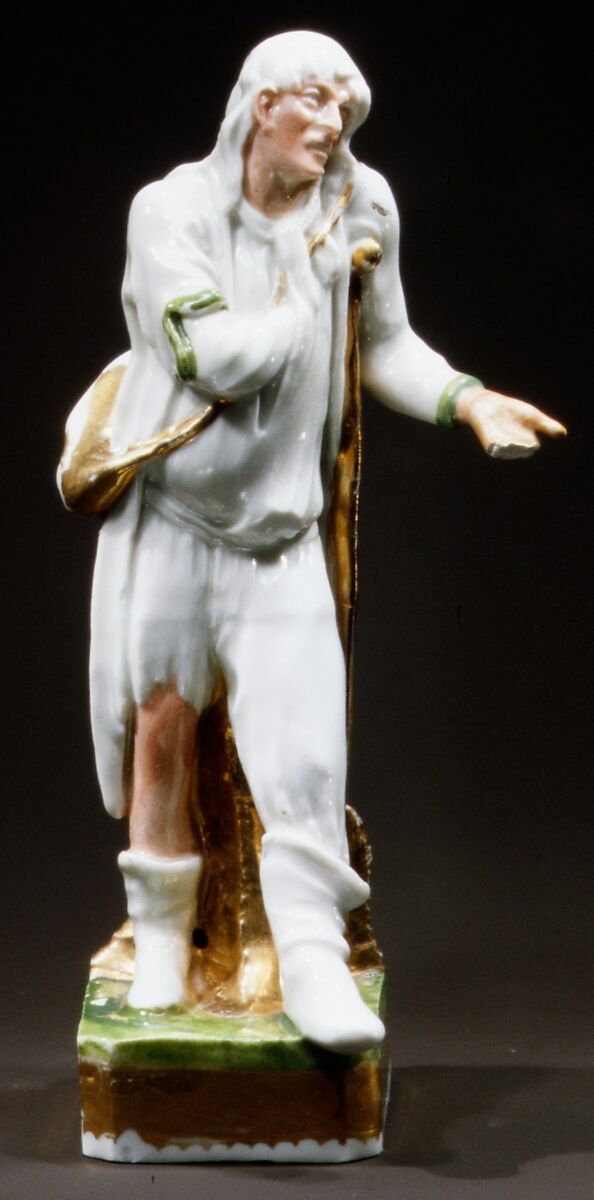 Beggar, Meissen Manufactory (German, 1710–present), Hard-paste porcelain, German, Meissen 