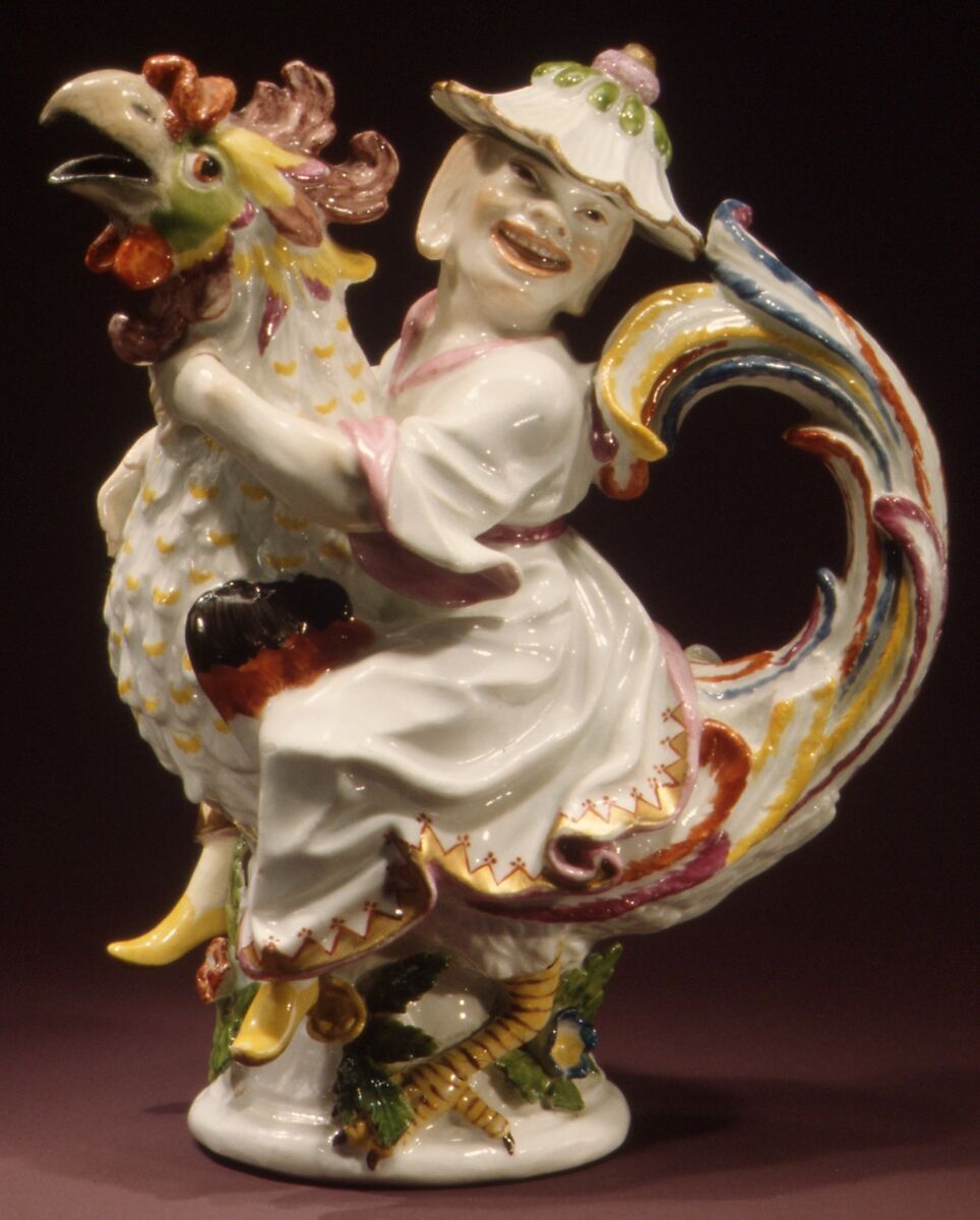 Oil or vinegar cruet, Meissen Manufactory (German, 1710–present), Hard-paste porcelain, German, Meissen 