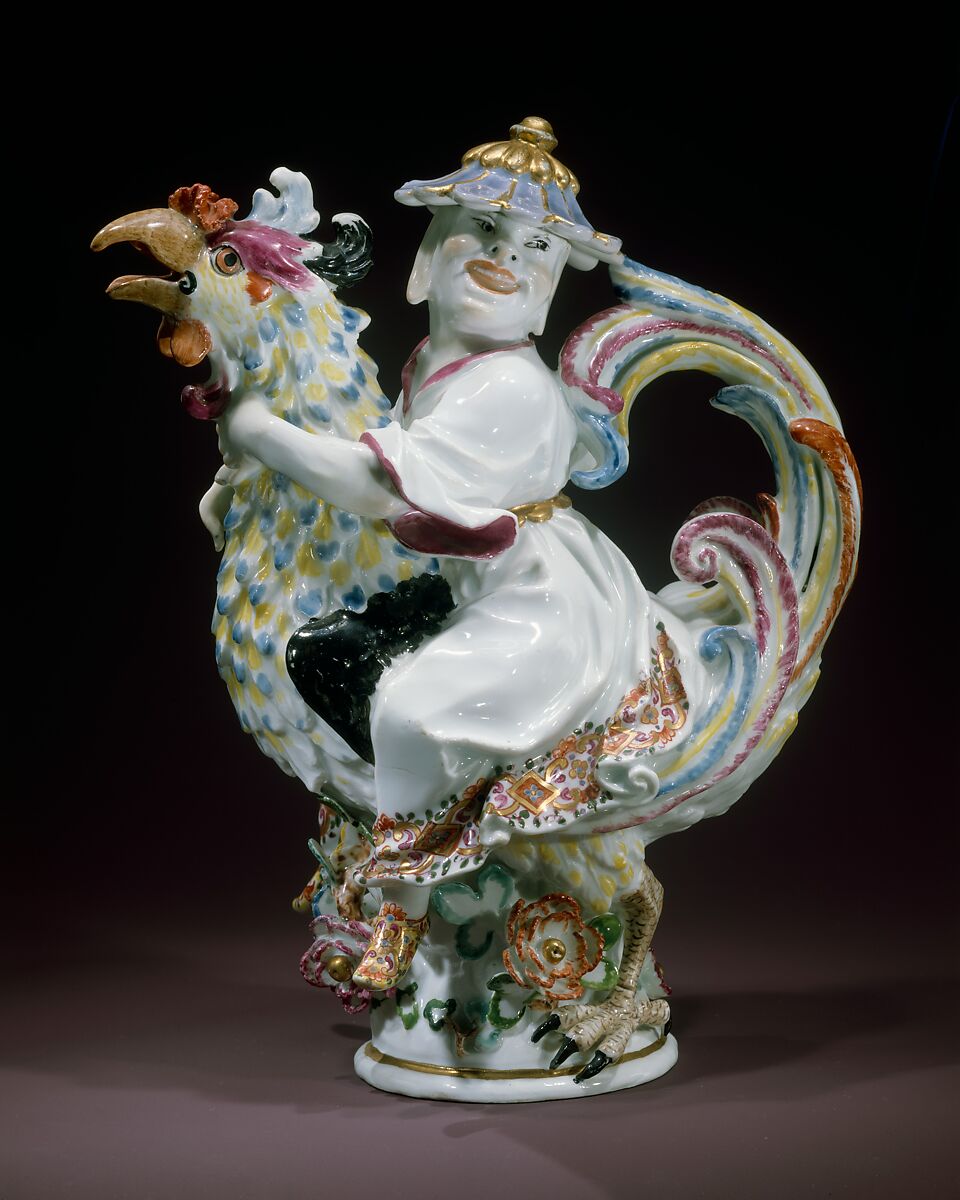 Oil or vinegar cruet, Meissen Manufactory (German, 1710–present), Hard-paste porcelain, German, Meissen 