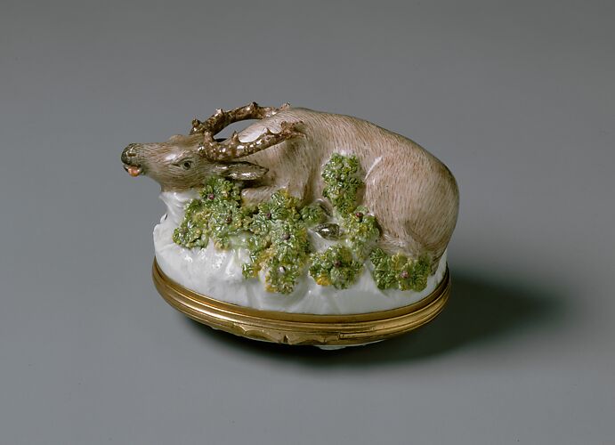 Snuffbox in the Form of a Stag