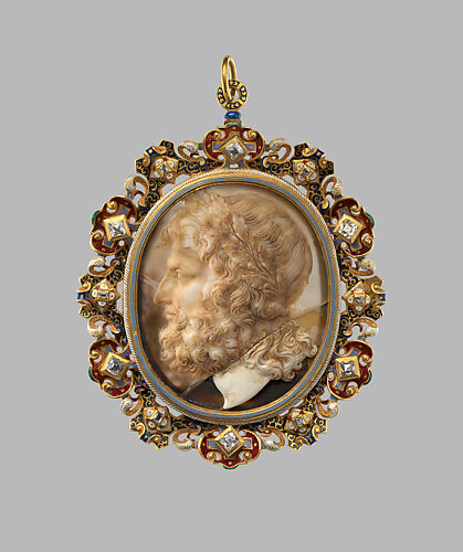 Pendant with a Head of Jupiter