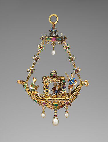 Pendant in the form of a gondola