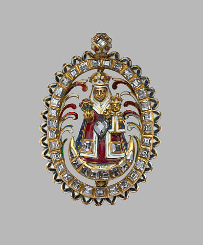 Pendant with the Virgin and Child