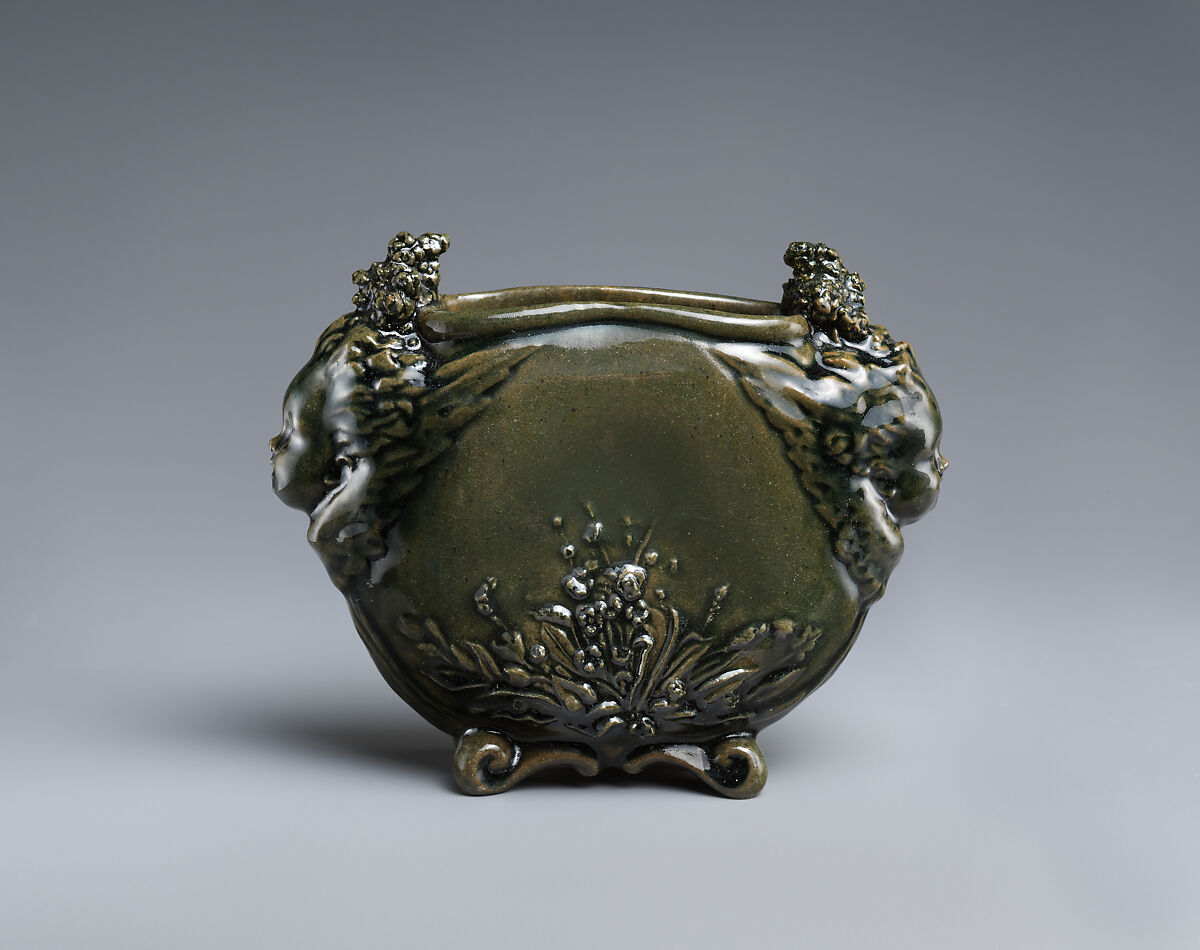 Vase, Chelsea Keramic Art Works (1872–1889), American 