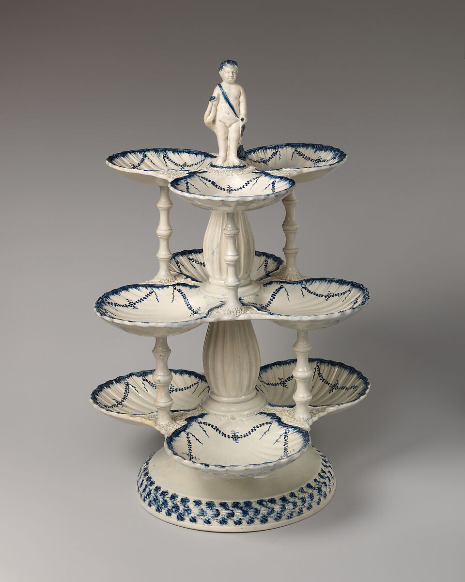 Centerpiece, Pearlware, British, Staffordshire 