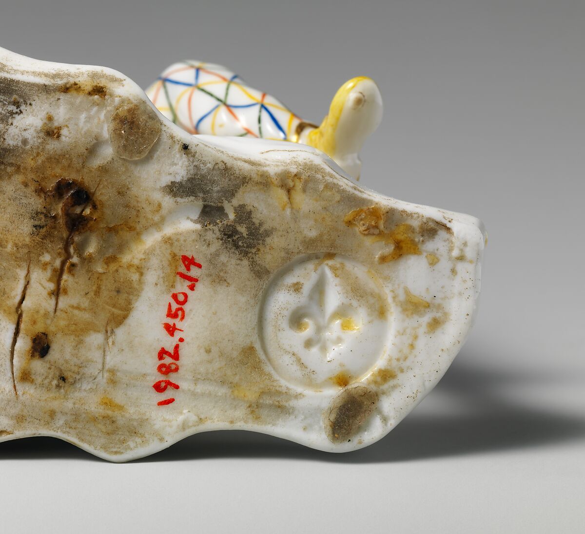 Harlequin and Columbine, Capodimonte Porcelain Manufactory (Italian, 1740/43–1759), Soft-paste porcelain, Italian, Naples