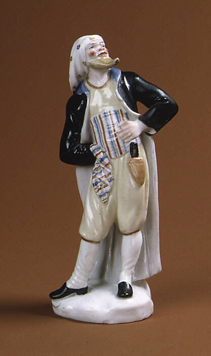 Pantalone, Royal Porcelain Manufactory, Naples (Ferdinand IV period, ca. 1771–ca. 1807), Hard-paste porcelain, Italian, Naples 