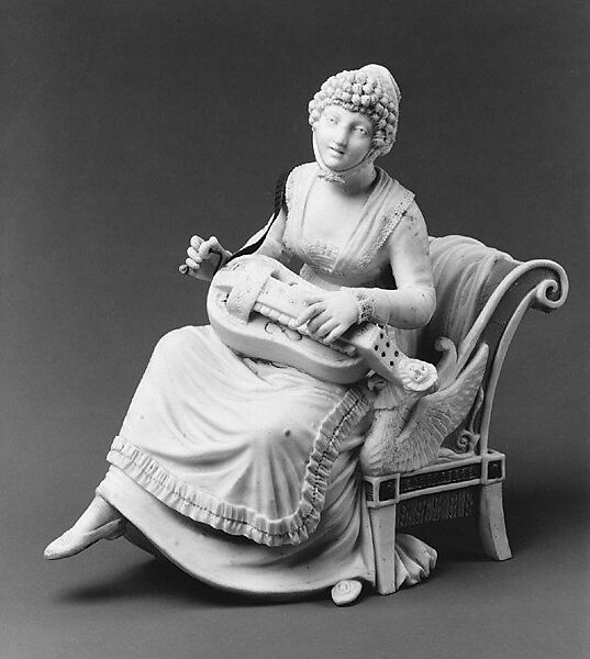 Woman playing a hurdy-gurdy - French - The Metropolitan Museum of Art