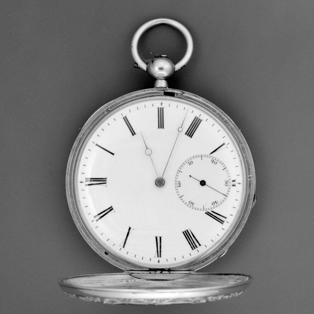 Watch with a portrait of Nicholas I, czar of Russia (r. 1825–55), Watchmaker: Firm of Perret &amp; Cie (ca. 1840–1850), Case of gold and enamel; jeweled movement with temperature-compensated balance and Swiss lever escapement, Swiss, Geneva