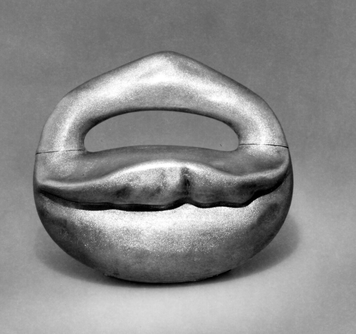 Salt with hinged cover, Silver gilt, Russian