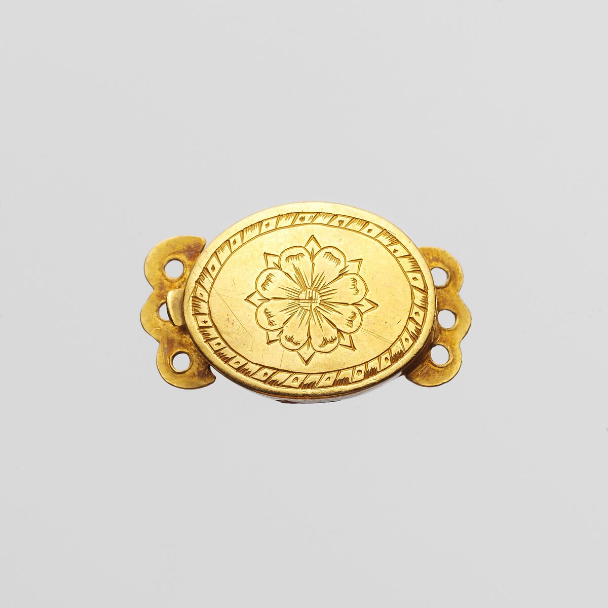 Clasp, Joseph Richardson Sr. (1711–1784), Gold, American 