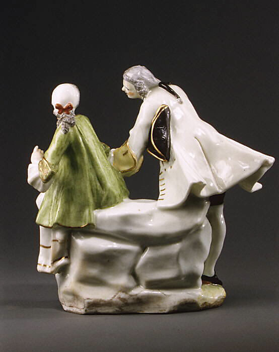 Lover's Quarrel, Capodimonte Porcelain Manufactory (Italian, 1740/43–1759), Soft-paste porcelain, Italian, Naples