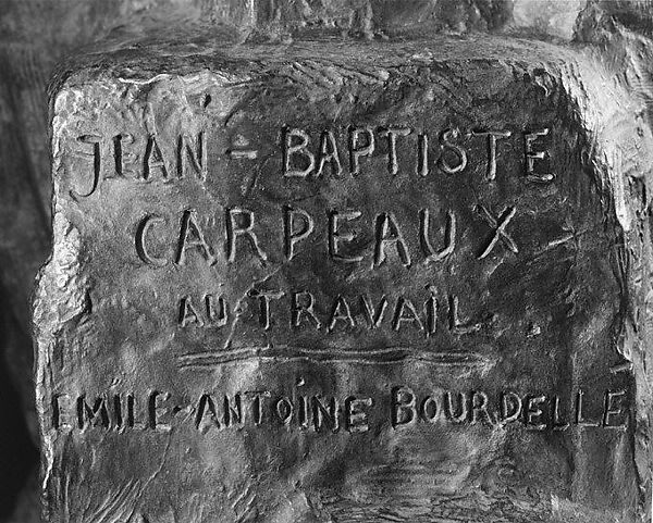 Jean-Baptiste Carpeaux at Work, Antoine-Emile Bourdelle (French, Montauban 1861–1929 Vésinet), Bronze, French