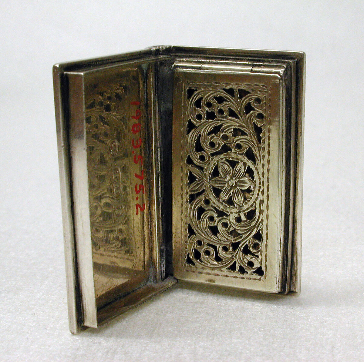 Vinaigrette, Taylor &amp; Perry, Silver, British, Birmingham