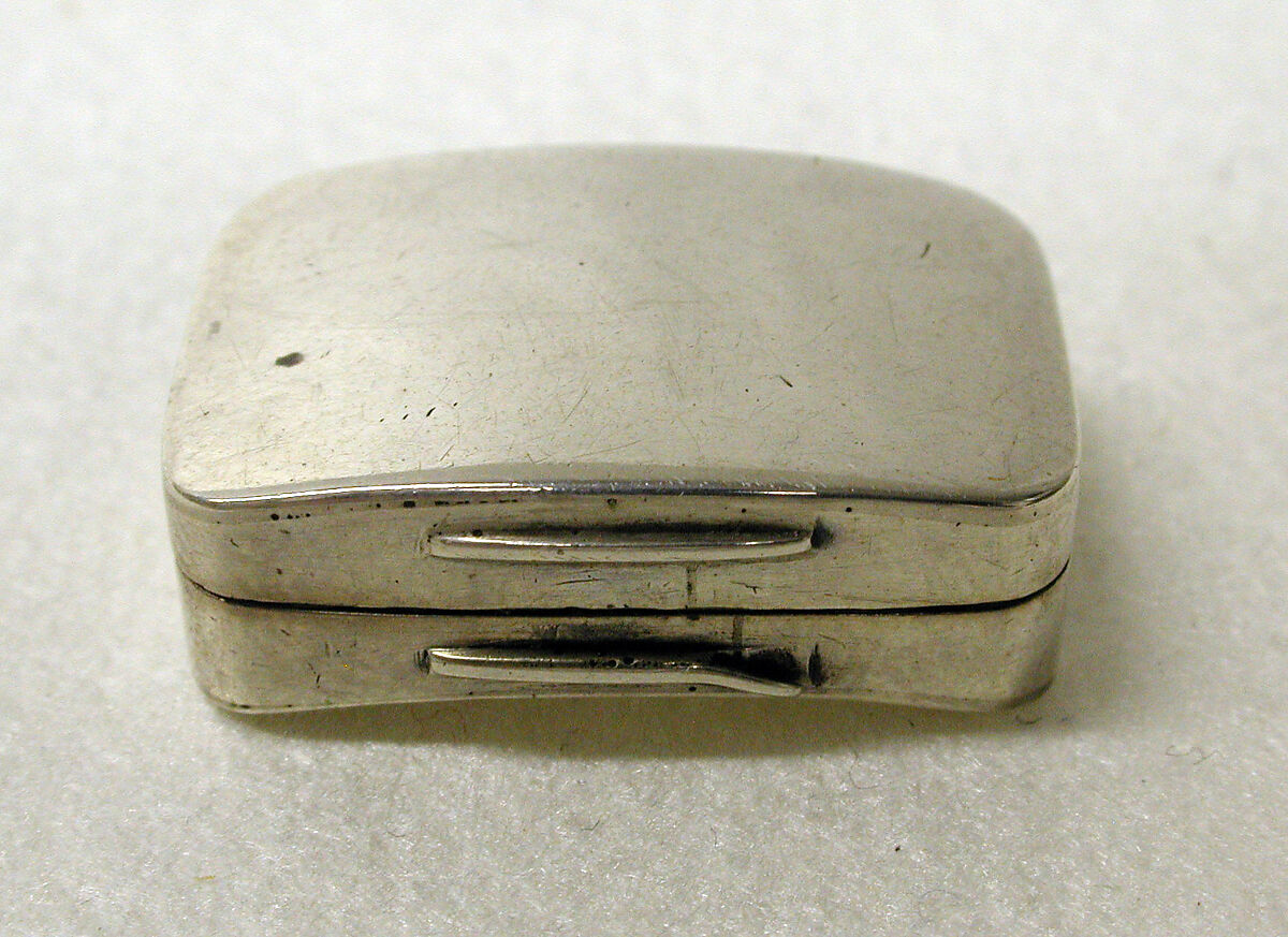 Vinaigrette box, Samuel Pemberton III (British, ca. 1771–1836), Silver, British, Birmingham 