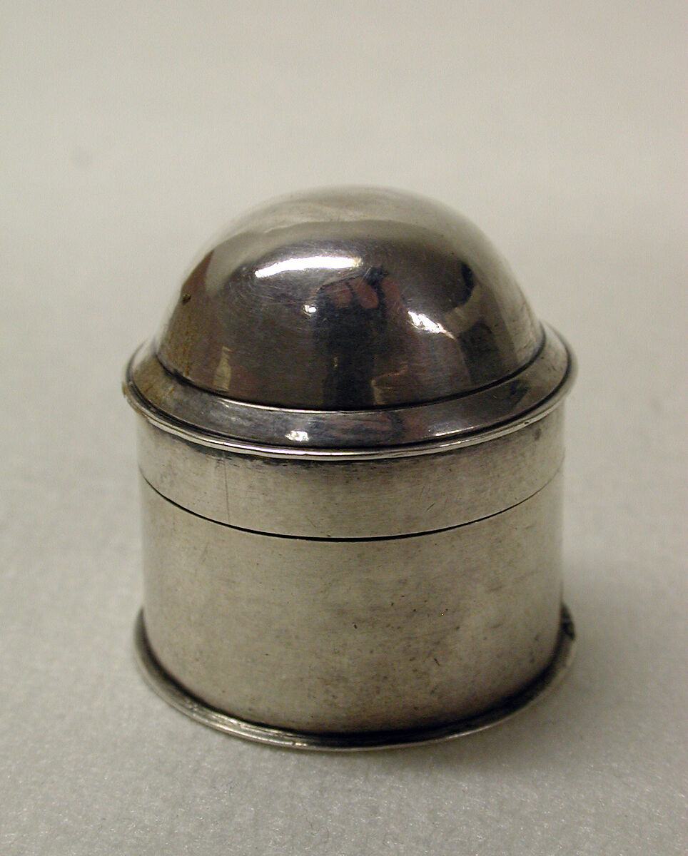 Vinaigrette box, Thomas Willmore, Silver, British, Birmingham 