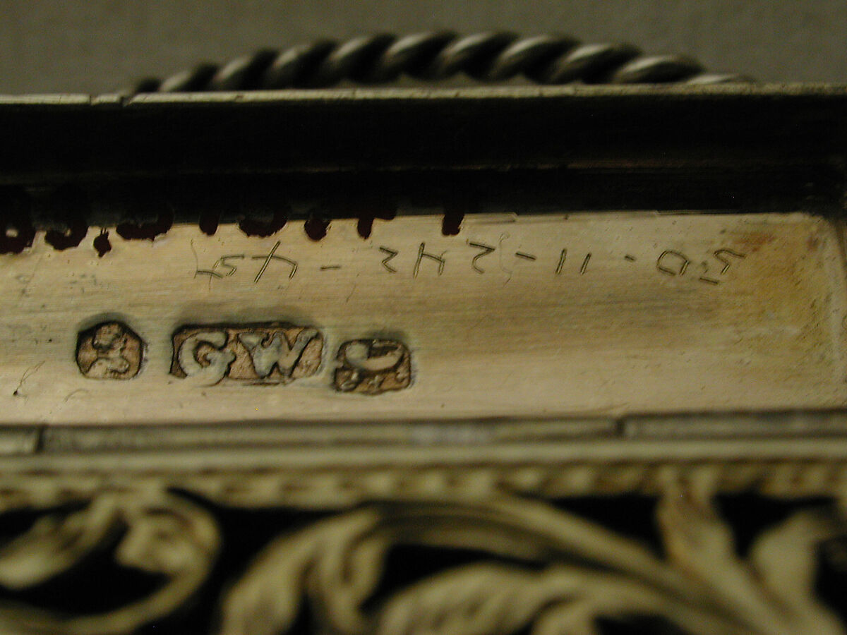 Vinaigrette, Gervase Wheeler (British, registered in 1831), Silver, British, Birmingham