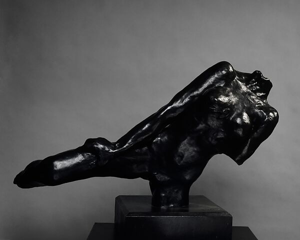 Flying Figure, Auguste Rodin (French, Paris 1840–1917 Meudon), Bronze, French 