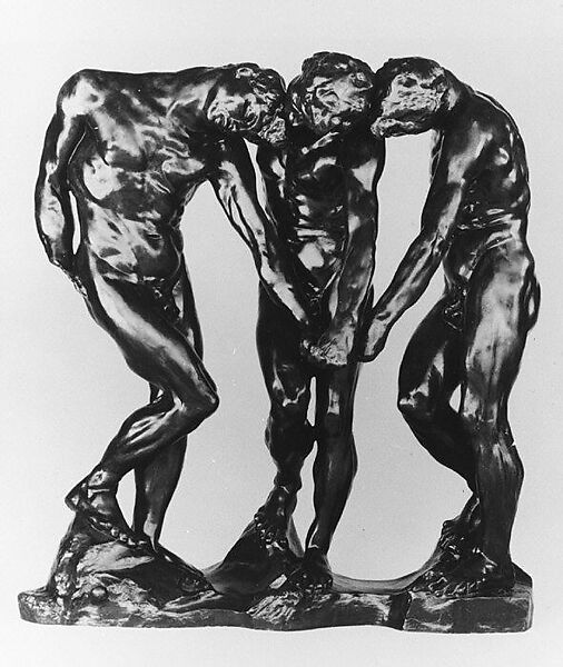 The Three Shades, Auguste Rodin (French, Paris 1840–1917 Meudon), Bronze, French