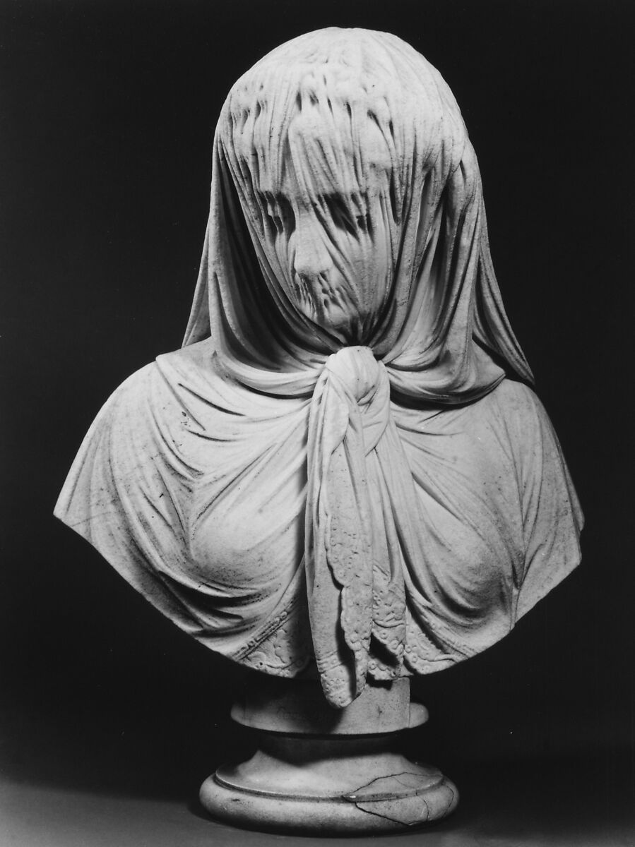 Giovanni Battista Lombardi, Veiled woman, Italian