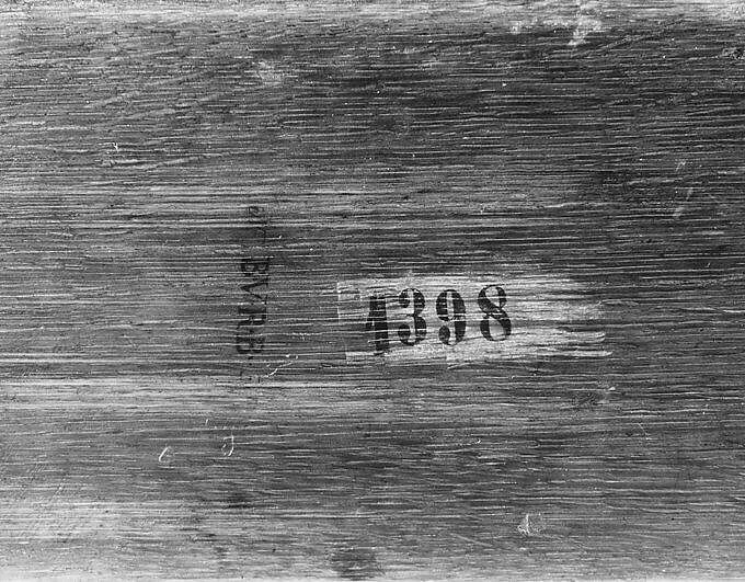 Work and writing table (table en chiffonière), Bernard II van Risenburgh (ca. 1696–ca. 1767), Oak and pine veneered with tulipwood, kingwood, purplewood and satiné, gilt bronze, silvered metal, French