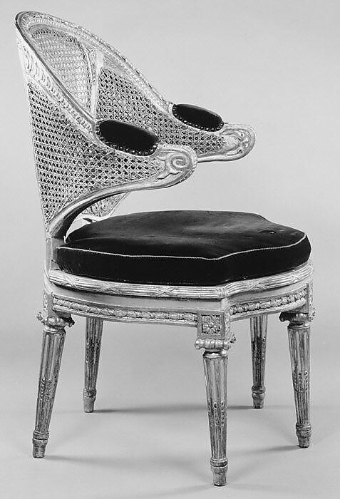Georges Jacob  Armchair (fauteuil) from Louis XVI's Salon des
