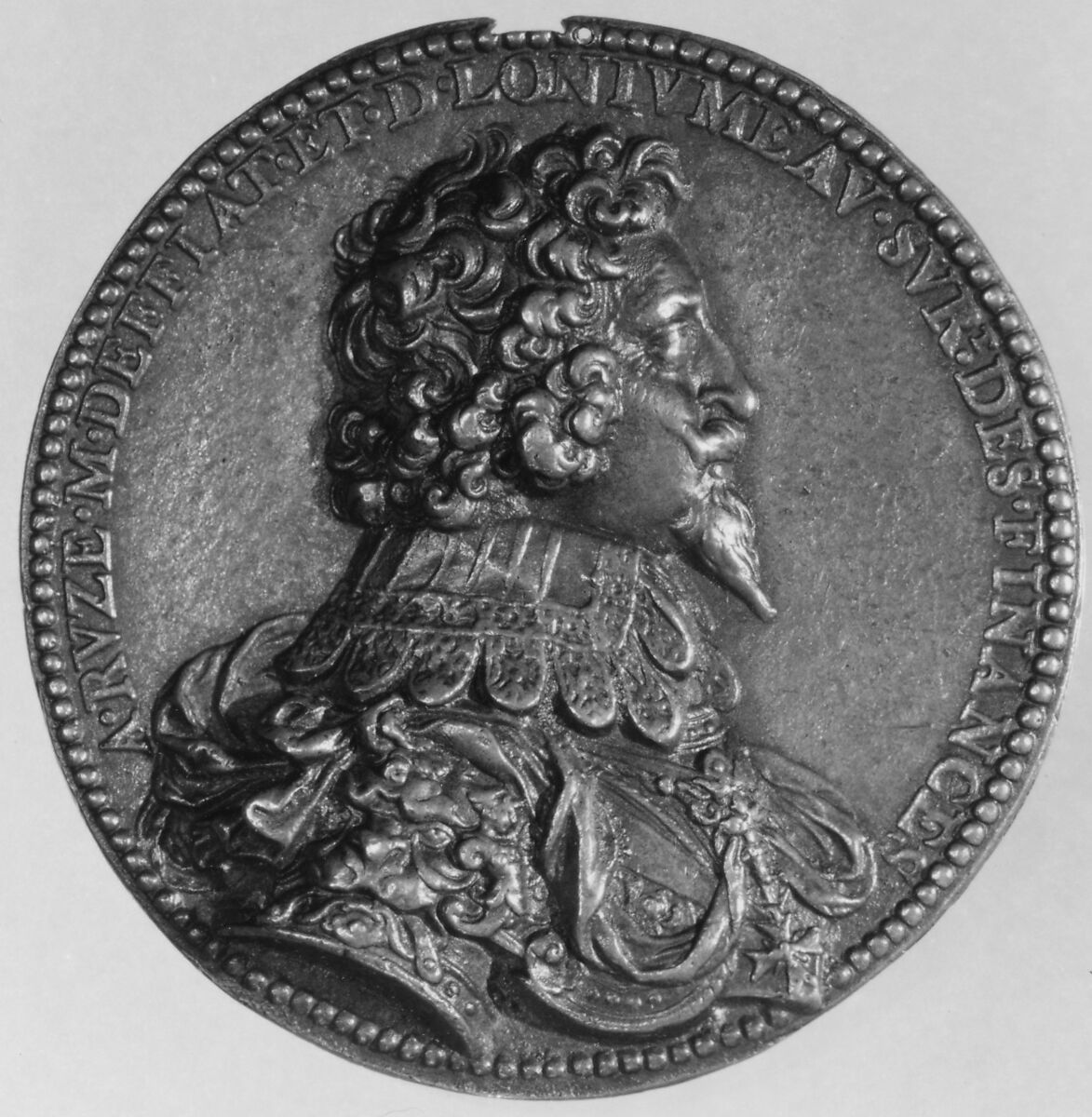 Antoine de Ruzé, Marquis of Effiat and Longjumeau, superintendant of finances (1626), Medalist: Jean Varin (French, Liège baptized 1607–1672 Paris), Bronze, French, Paris 