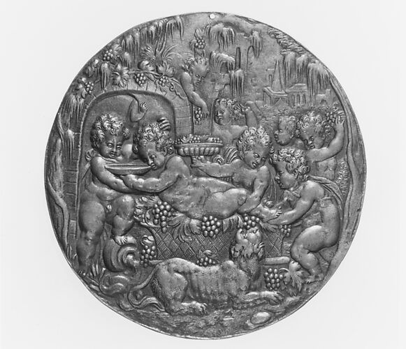 Bacchanal of Putti