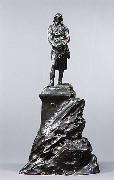 General Lazare Hoche, Aimé-Jules Dalou (French, Paris 1838–1902 Paris), Bronze, French 