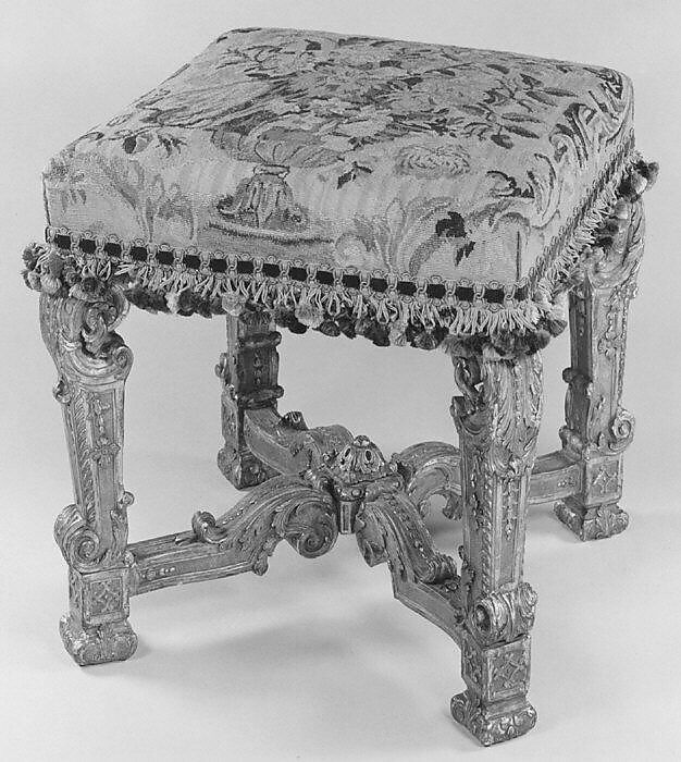 Four legged stool French The Metropolitan Museum of Art