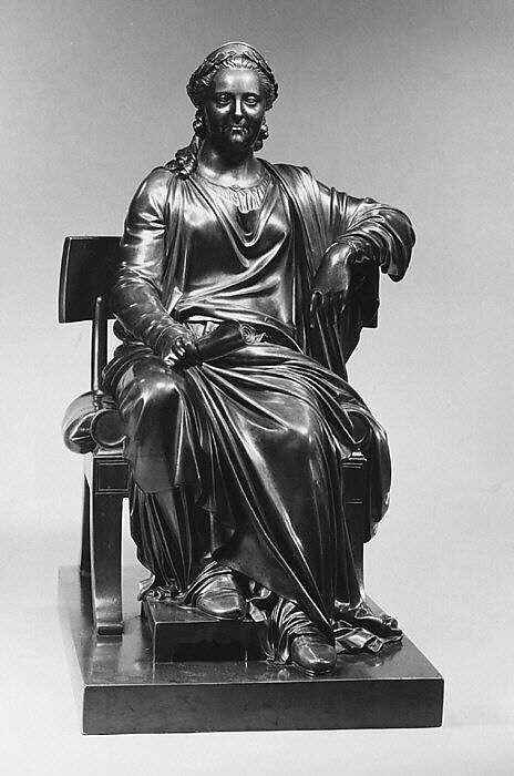 Empress Catherine II, Samuel Friedrich Ivanovich Hallberg (1787–1839), Bronze, Russian 