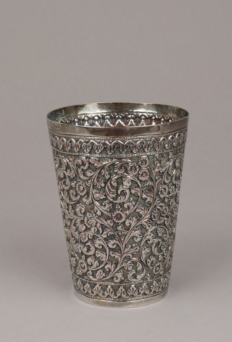 Beaker, Silver, Anglo-Indian