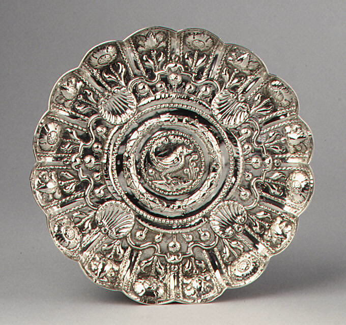 Dish, Silver, Portuguese 