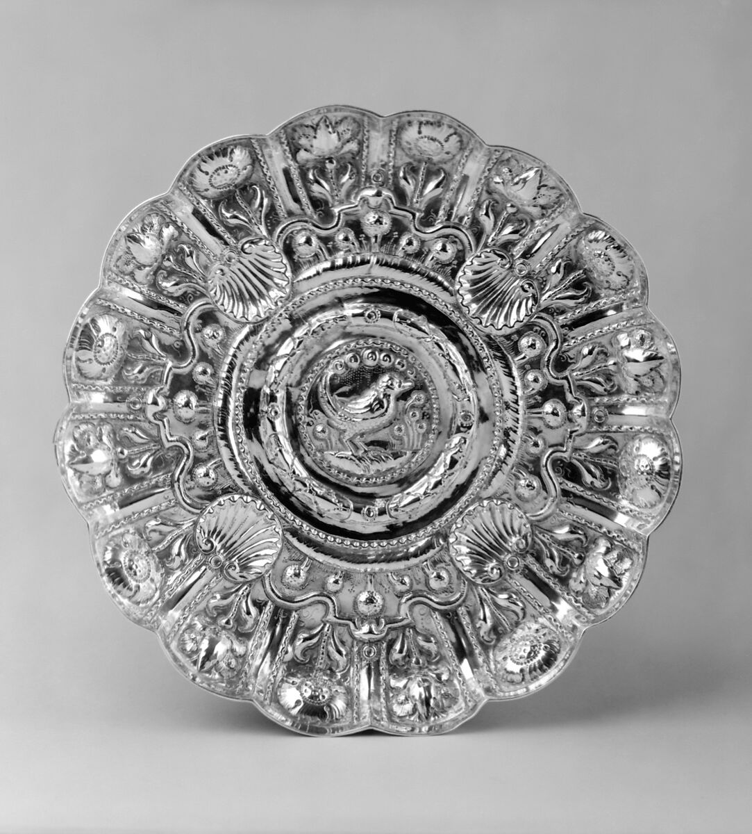 Dish, Silver, Portuguese