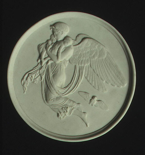 Night (one of a pair), Royal Porcelain Manufactory (Danish, 1775–present), Hard-paste porcelain, Danish, Copenhagen