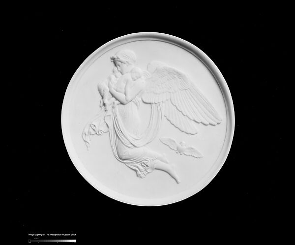 Night (one of a pair), Royal Porcelain Manufactory (Danish, 1775–present), Hard-paste porcelain, Danish, Copenhagen 