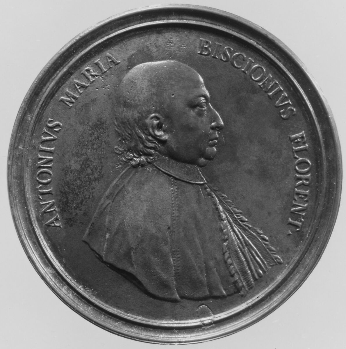 Antonio Maria Biscioni (1674–1756), Medalist: Lorenzo Maria Weber (ca. 1697–1764), Bronze, Italian, Florence 